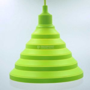 Lampu Gantung Caping Silikon green